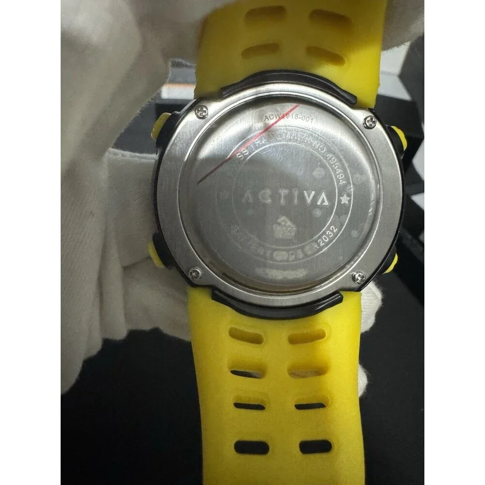 Activa X Invicta DIGITAL ESSENTIALS Digital Men's Watch - 50mm. Yellow